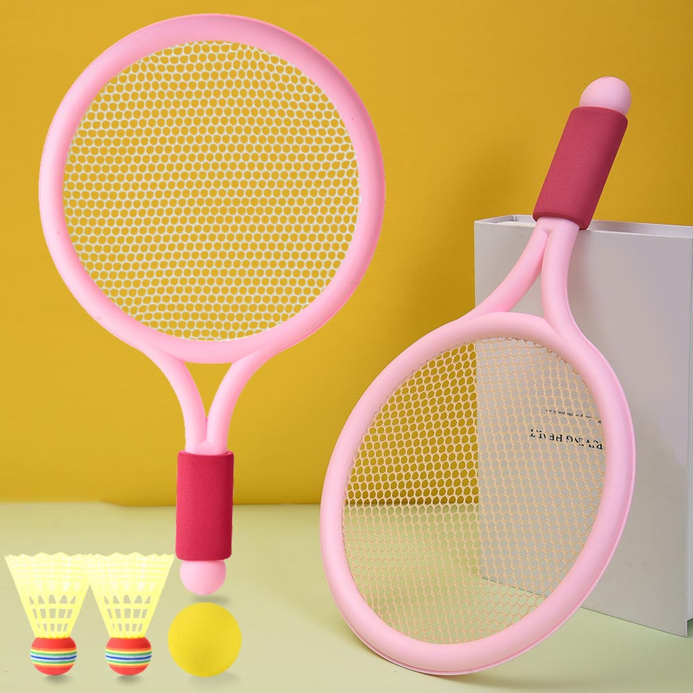 Noete Badminton Set for Kids with 2 Rackets, Ball and Birdie Junior