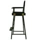 thumbnail image 5 of Silla Director's Home Casual Home con estructura negra/lona negra, 5 of 8