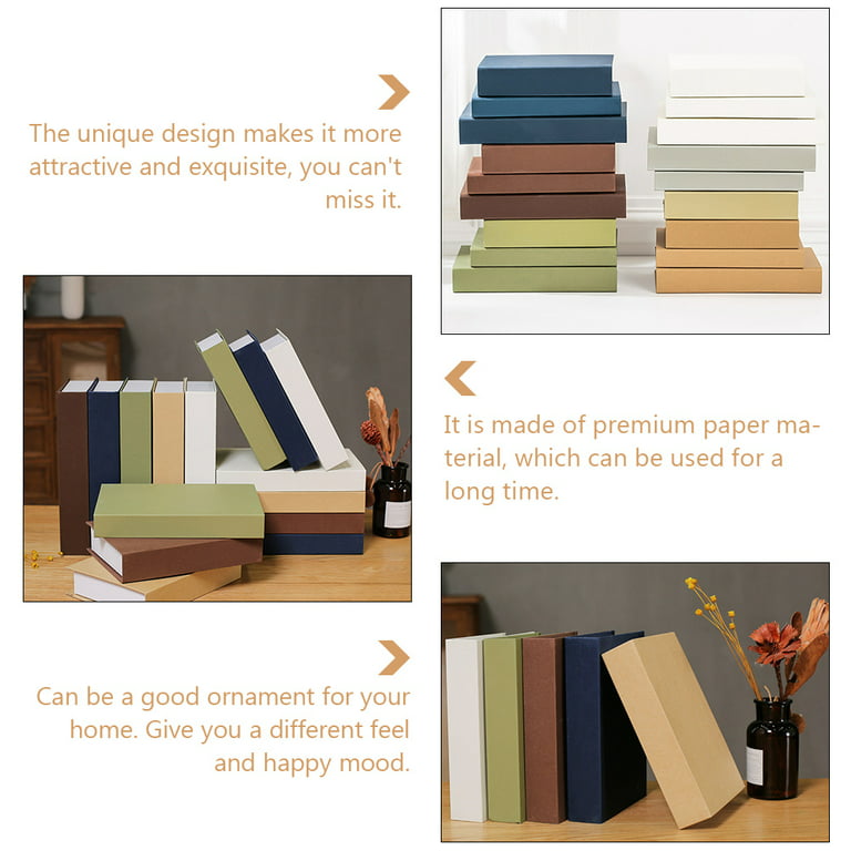 Decorative book box for home decor fashion designer - Books