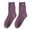 B, variant on ZPYESWOW christmas stockings Socks Purple Thick Socks Women Middle Tube Socks Autumn and Winter Plus Velvet Thick Warm Cotton Towel Socks Thigh High Socks personalized christmas stockings