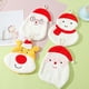 thumbnail image 2 of 2 toallas de mano navideñas decorativas de forro polar coral para baño., 2 of 7