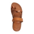 thumbnail image 3 of Sophia - Leather Braided Flat Sandal - Womens Sandals, 3 of 4