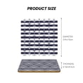 thumbnail image 5 of Xecao Anchors for MDF Cork Coaster 4 Pcs,Drink Coasters,Suit for House Warming Gifts New Home ,Coffee Table Decor-Square, 5 of 7
