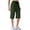 #2106:1 Pack, Olive Green, variant on Cadmus Women's 9'' Bermuda Shorts Casual Loose Comfy Drawstring Athletic Shorts with Pockets,Black,Large