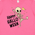 thumbnail image 4 of Inktastic Happy Halloween with Dancing Skeleton Boys or Girls Baby T-Shirt, 4 of 5