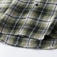 thumbnail image 4 of FDGIU Men's Flannel Shirt 2025 - Long Sleeve Button Down Plaid, Soft Fall Winter Casual Top, 4 of 7