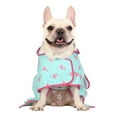 thumbnail image 5 of HDE Dog Bathrobe Drying Towel with Hood for Large Dogs Flamingos S, 5 of 7