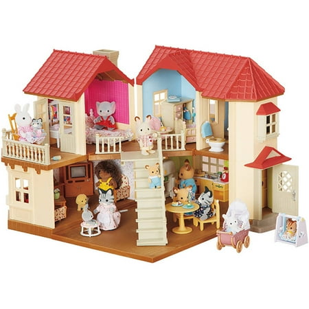 calico critters luxury townhome - walmart calico critters luxury townhome - walmart
