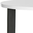 thumbnail image 5 of SAFAVIEH Ballard Mid Century Modern End Table, White/Black, 5 of 5