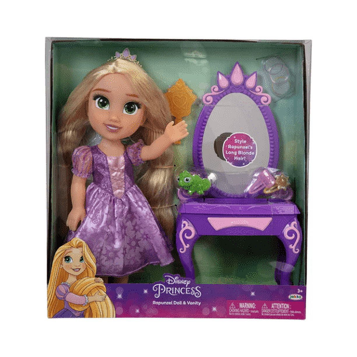 Rapunzel vanity with doll clearance