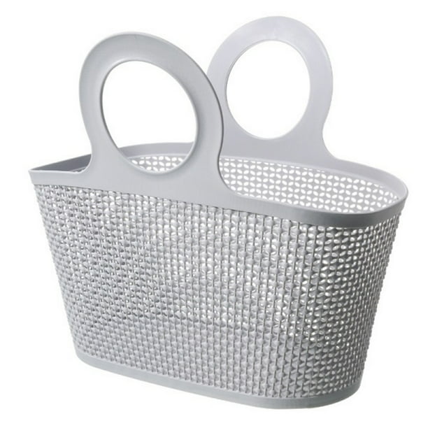 Portable Bath Basket Dirty Laundry Basket Shower Basket For Toiletries ...