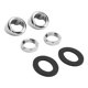 thumbnail image 1 of 519988Z, Kit De Bisel De Caja De Rueda De Limpiaparabrisas De Alta Dureza Con Superficie Cromada De Ajuste Preciso ABS Para Mini MKI Hatchback Classic, 1 of 7