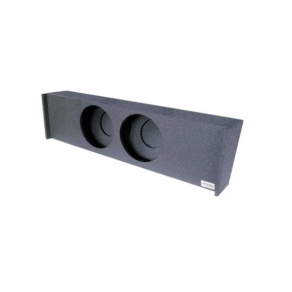 Atrend Dual 10" Sealed Spraylinered Subwoofer Enclosure - Fits 2009 - up Ford F150 Super Crew