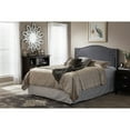 thumbnail image 4 of Baxton Studio Aubrey Modern and Contemporary Dark Grey Fabric Upholstered Full Size Headboard,Wholesale Interiors, 4 of 4
