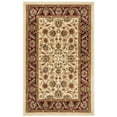 thumbnail image 3 of SAFAVIEH Lyndhurst Lillian Traditional Floral Runner Rug, Ivory/Red, 2'3" x 12', 3 of 6