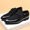 thumbnail image 6 of Wensltd Men's Dress Shoes Comfort Soft Leather Fashion Dress Business Casual Shoes for Men Black, 6 of 9