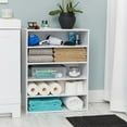 thumbnail image 2 of IRIS 5-Tier Multi-Purpose Organizer Shelf, White, 2 of 8