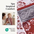 thumbnail image 5 of Modern Threads Ophelia 6-Piece Cotton Adult Bath Towel Set, Clay, 5 of 7