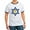 Black/White, variant on CafePress - Star Of David With Cross Ringer T - 100% Cotton Ringed T-Shirt