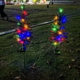 thumbnail image 7 of Solar Christmas Tree Light - LED Outdoor Garden Decoration, Plug-In Lawn Tree Lamp, Festive Yard & Patio Holiday Lighting for Winter, 29.5in/75cm, A, 7 of 7