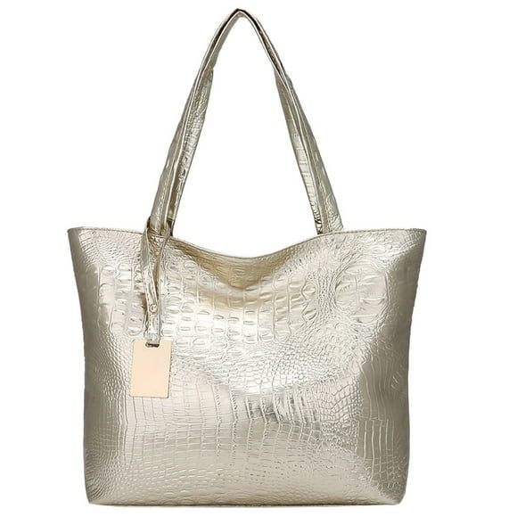 Women Ladies Fashion Solid Large Capacity Shoulder Tote Handbag Bags Tote Bags for School Womens Tote Bags Tote Bag Pack Mini Tote Bag Jelly Handbag Large Tote Bag for Women Tote Organizer Leather