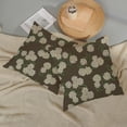 thumbnail image 3 of Wrongduck Pillow Covers 18x18 Inch 2 Pcs Blue Green Hydrangea Flower Decor Throw Pillows Vintage Floral Seasonal Summer Outdoor Decoration Pillowcase Linen Cushion Cover for Couch Sofa, 3 of 14