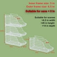 thumbnail image 4 of Stackable Pantry Can Dispenser Baskets 3-Pack, Standing Beverage Drink Pop Soda Can Storage Organizer Bin with Handles, Foldable Canned Food Holder for Kitchen Countertop Cabinet White, 4 of 9