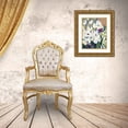 thumbnail image 3 of Beauchamp, Andy 15x18 Gold Ornate Wood Framed with Double Matting Museum Art Print Titled - Painting of Orchids, 3 of 4