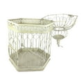 thumbnail image 2 of 22 Inch Antique White Decorative French Style Steel Bird Cage, 2 of 4