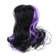thumbnail image 5 of Cabeza de muñeca de hadas con pelo Plástico Diablo Muñeca desnuda Cabeza Artículos de juguete (Púrpura, 5 of 7