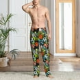thumbnail image 2 of Susaid Balls Print Mens Pajama Pants Set Sleep & Lounge Pants, PJ Bottoms with Pockets and Button Fly-Medium, 2 of 6