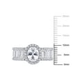 thumbnail image 2 of Everly Women's Sapphire 10k White Gold Ring, 2 of 7