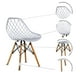 thumbnail image 3 of Paquete de 4 Sillas Oslo Mundo In Muebles Vento Blanco, 3 of 5