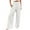 White, variant on vigerkar Women Linen Palazzo Pants Summer Boho Wide Leg High Waist Casual Lounge Pant 2025 Beach Outfits White, M