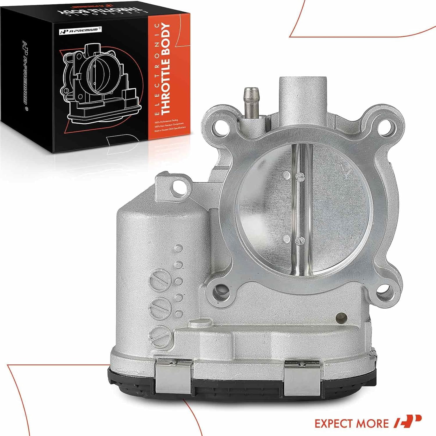 A-Premium Electronic Throttle Body Assembly Compatible with Mercedes-Benz C230 2002, SLK230 2000-2004 2.3L, Replace# 1111410125, A1111410325
