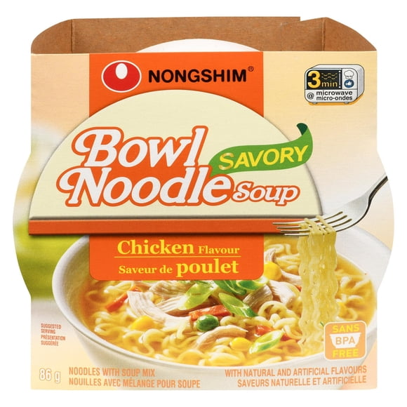 Nongshim Savory Chicken Bowl Noodle Soup