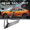 thumbnail image 3 of Rear Tail Light Cover Decoration Frame,4Pcs Carbon Fiber Style Decoration Frame For Honda Civic Rear Tail Light Cover Decoration Frame For Honda Civic Striking Appearance, 3 of 7