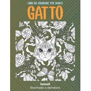 Libri da colorare per adulti - Divertente e ispiratore - Animali - Gatto (Paperback)
