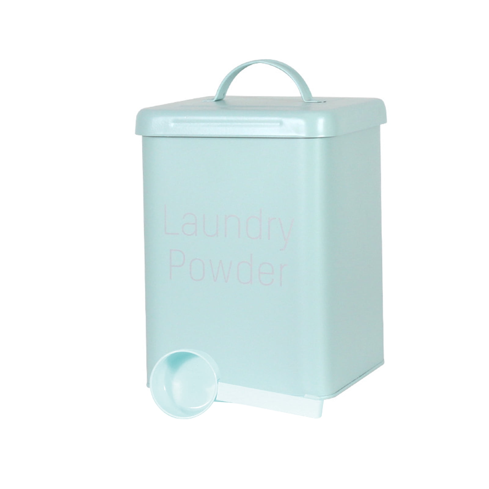 Kitchen Laundry Powder With Storage Tin Bathroom Airtight Lid