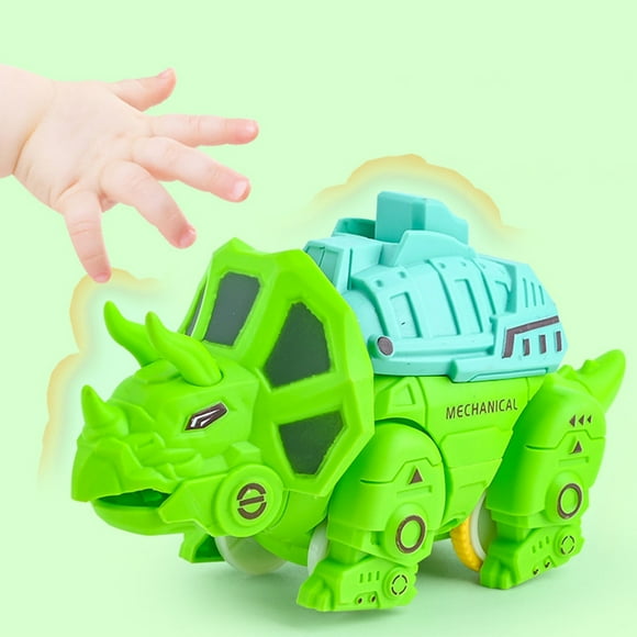 Educational Toys for KidsDinosaur Mechanical Assembly Model Press Automatic Gliding Dinosaur Car Educational Toy Birthday Gifts for Women Items for Women