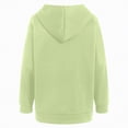 thumbnail image 4 of Godom Womens Hoodies Casual Long Sleeve Drawstring Pullover Sweatshirts Lightweight Hooded Tops, 4 of 7