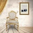 thumbnail image 3 of Caroline, Emma 11x14 Gold Ornate Wood Framed with Double Matting Museum Art Print Titled - Ink Bleed Landscape II, 3 of 4