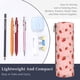 thumbnail image 3 of Disketp Strawberry Estuche Organizador de Lápices de Cuero, Estuche de Oficina con Cremallera para Bolígrafo y Lápiz, 3 of 6