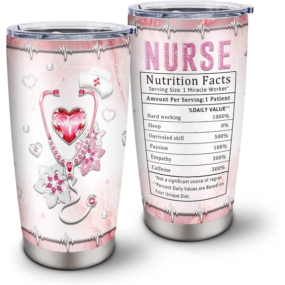 Nurse Gifts for Women, Nursing Student Gifts 20oz Tumbler, RN Gifts for Nurses, NICU Nurse Practitioner Gifts, Nursing School Gifts, Christmas Retirement Graduation Birthday Gift Ideas