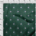 thumbnail image 2 of oneOone Viscose Chiffon Fabric Leaves & Floral Block Print Fabric BTY 42 Inch Wide, 2 of 4