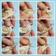 thumbnail image 2 of Aguja de tejer con cable en espiral de acero inoxidable, kit de 2 agujas de tejer para principiantes, manualidades de costura con hilo, 2 of 5
