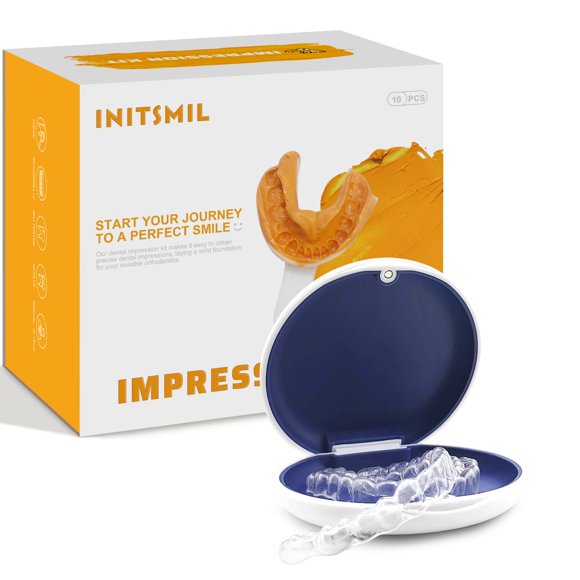 Set de retenedores transparentes Initsmil invisibles y duraderos