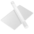 thumbnail image 4 of 2 Pcs/set Clay Roller Rectangle Sheet roller clay Board Set Clay Rolling Pin Modeling Tool Kit Transparent, 4 of 8