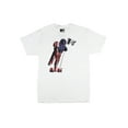 thumbnail image 4 of MTV Men's Music Television American USA Flag Astronaut Adult T-Shirt Tee, 4 of 5
