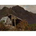 thumbnail image 2 of Wojciech Gerson 24x18 Black Ornate Framed Double Matted Museum Art Print Titled: Tatra Mountain Landscape (From 1894), 2 of 5